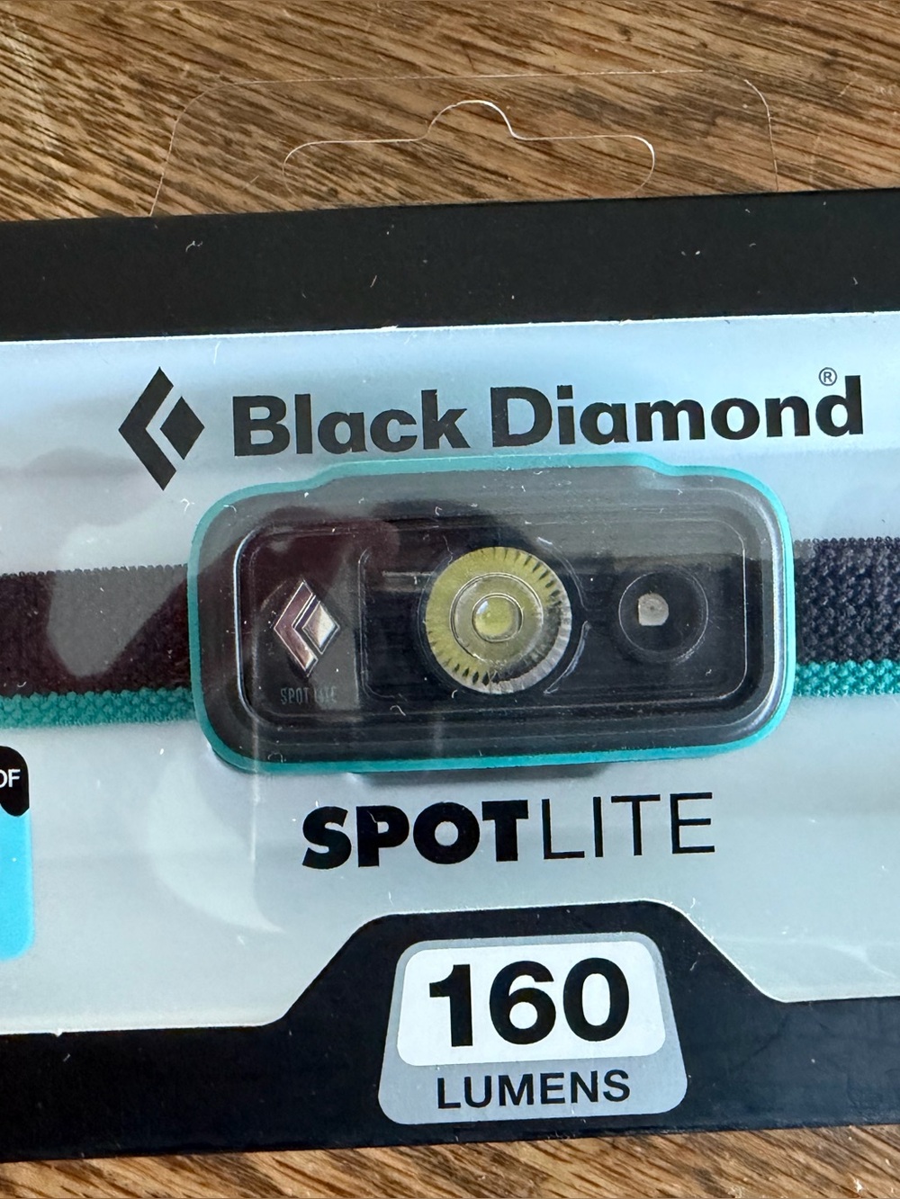 Black Diamond headlamp. New in box 160 lumens
